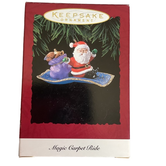 Vintage 1994  Hallmark Keepsake Ornament Magic Carpet Ride With Original Box - Picture 1 of 12